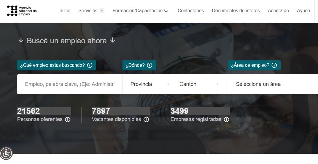 Ya nació www.ane.cr, una plataforma gratuita del Sistema Nacional de Empleo que tiene en estos momentos más de 8 mil trabajitos disponibles de más de 3 mil empresas (privadas y públicas) que están registradas