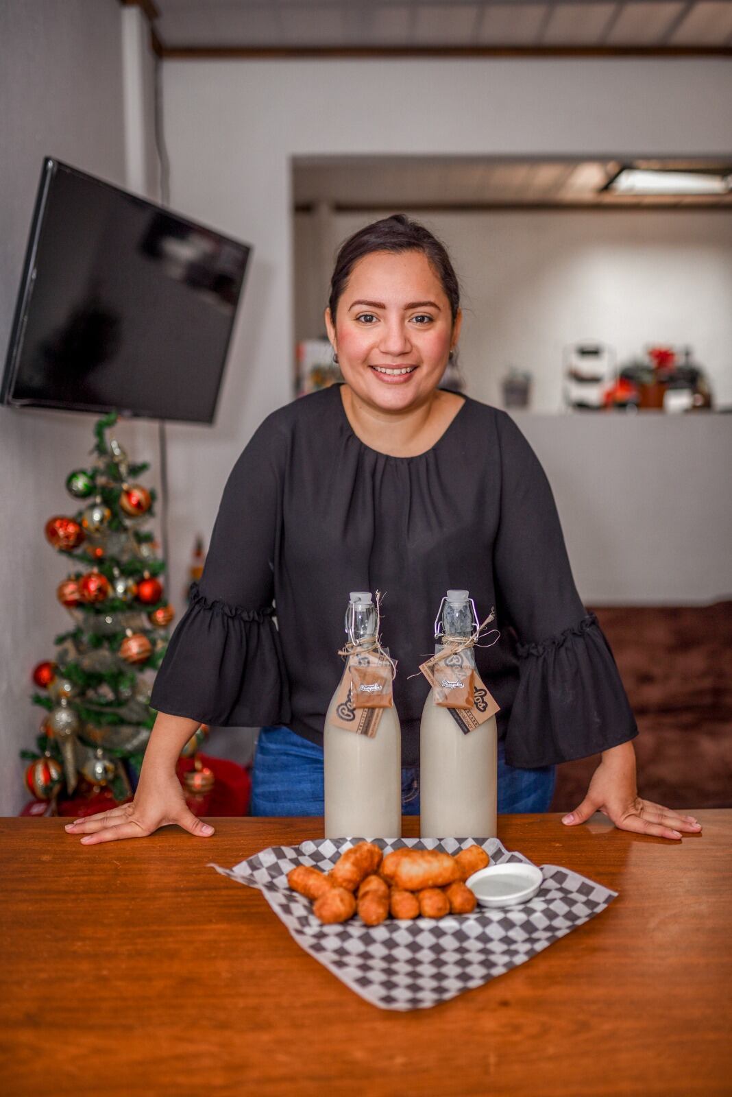 Bárbara Suárez es una venezolana que llegó al país solo con la ropa y ahora tiene dos negocitos