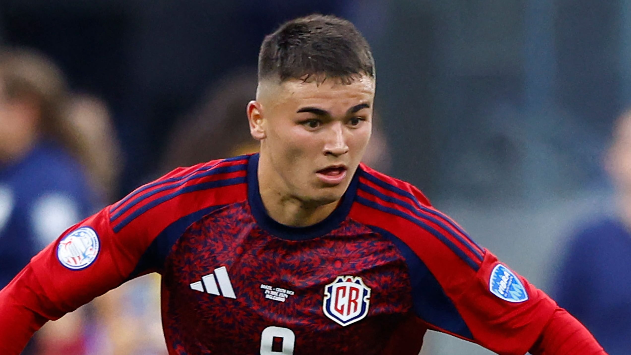 Manfred Ugalde no puede jugar con la Selección de Costa Rica ante Paraguay, pues recibió tarjetas amarillas frente a Brasil y Colombia.