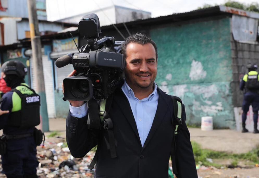 Fabián Meza, periodista de Noticias Repretel