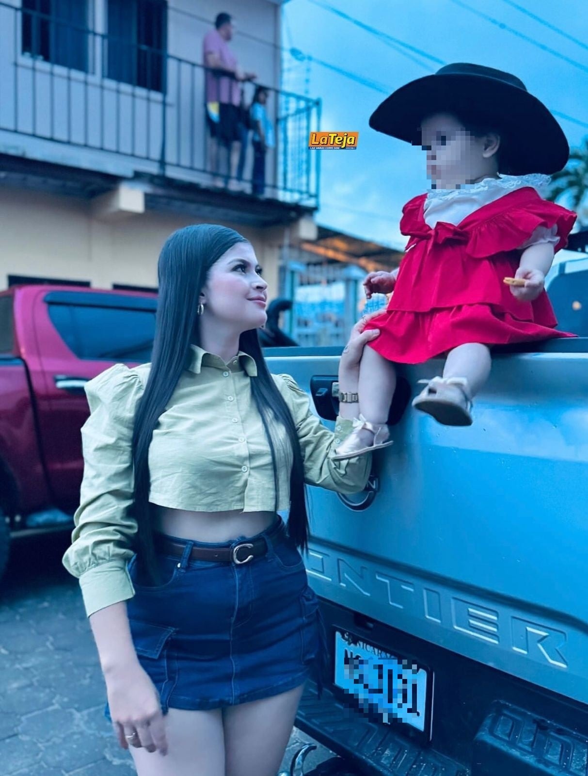 Una bebé de apenas un año y nueve meses sufre el desconsuelo por culpa de la violencia que golpea Costa Rica, al preguntar por su mamá Ulissa Fernanda Jiménez González. Foto: Tomada de redes sociales