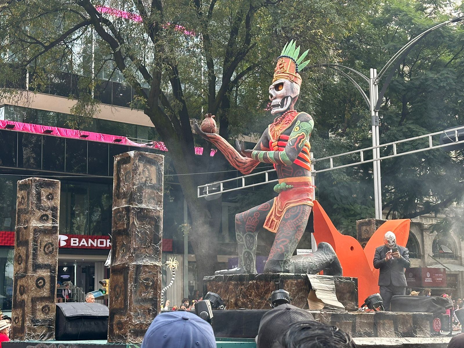 Las carrosas eran bien grandotas y bonitas. Esta, incluso, echaba incienso.