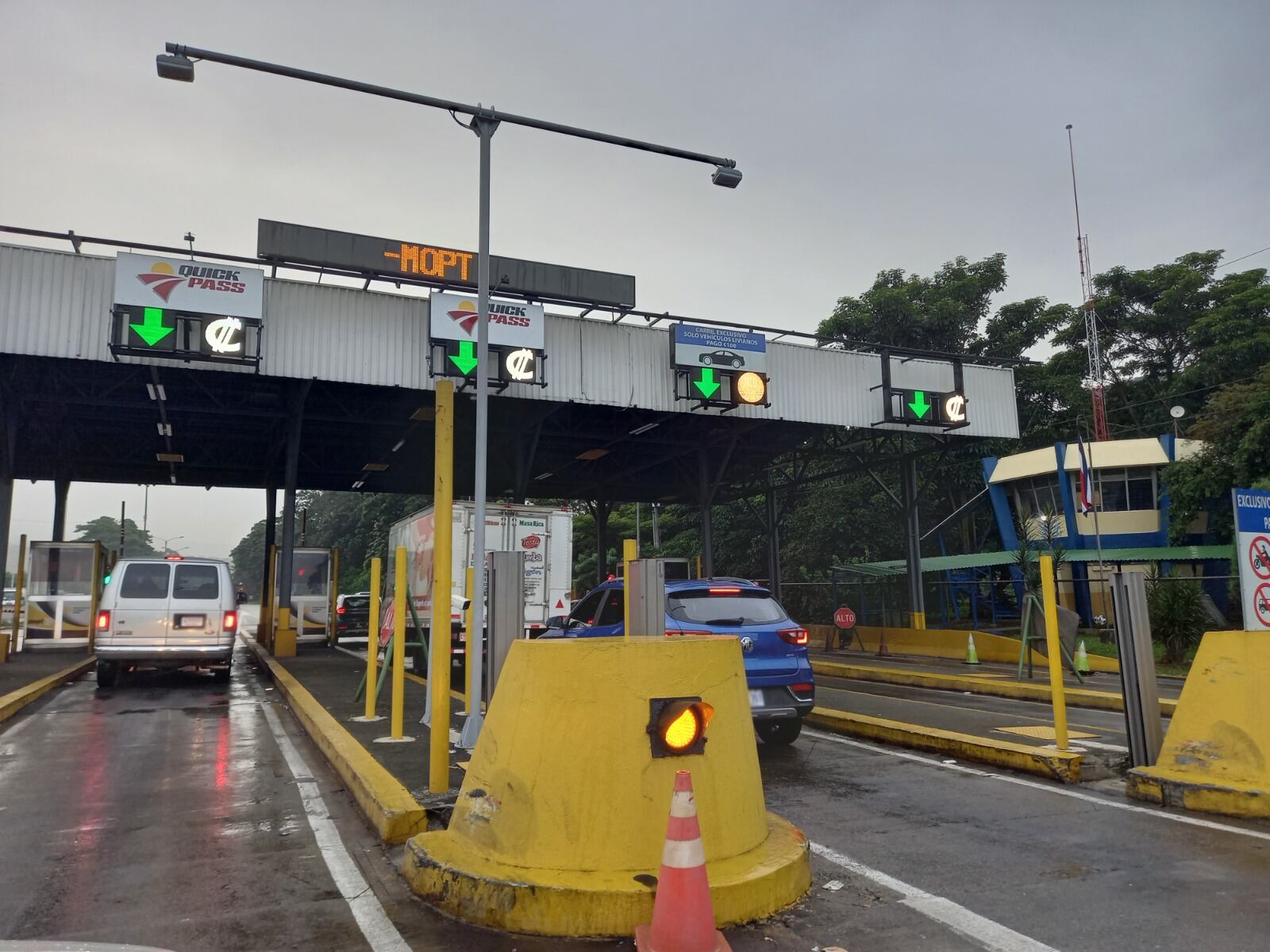 El MOPT suspenderá el pago de la tarifa de peaje en la estación de Cartago por motivo de la romería.