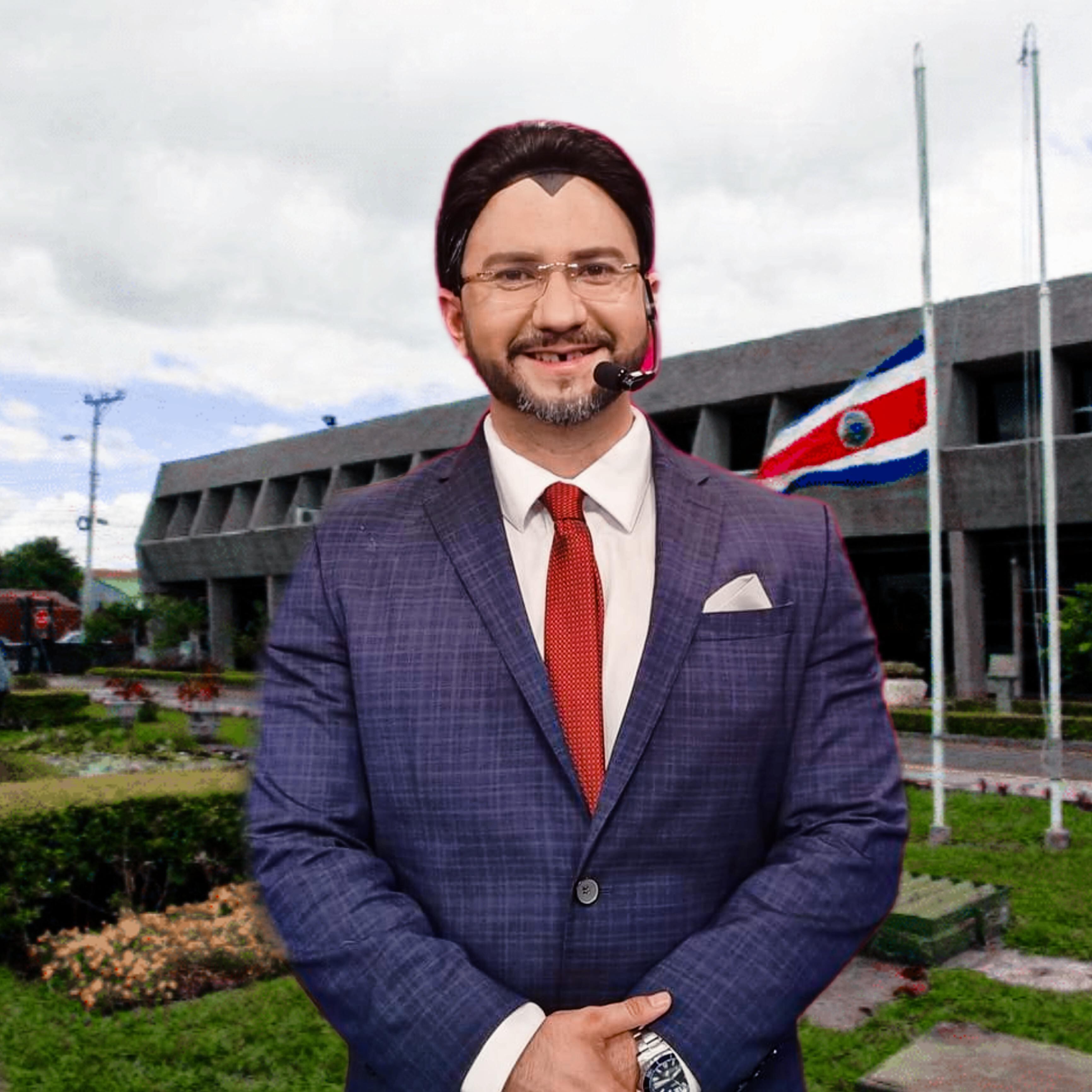 El puriscaleño Marcos Agüero es el talentoso integrante de Pelando el ojo que imita al presidente Rodrigo Chaves en el programa que se transmite por radio Monumental de lunes a viernes, a las 5 de la tarde.