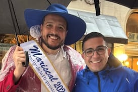 (Video) Ticos llenan de orgullo y tradición la Quinta Avenida de Nueva York pese a un gran inconveniente