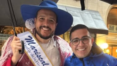 (Video) Ticos llenan de orgullo y tradición la Quinta Avenida de Nueva York pese a un gran inconveniente