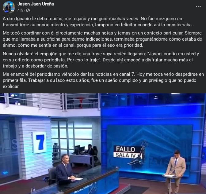 Jason Ureña, de Telenoticias