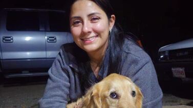 Leia la perrita que se perdió en Navidad y volvió con su familia este San Valentín
