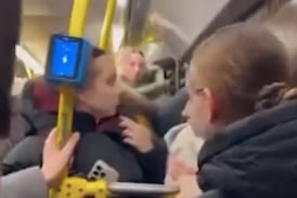 Video causa indignación tras agresión de mujer embarazada a un adulto mayor