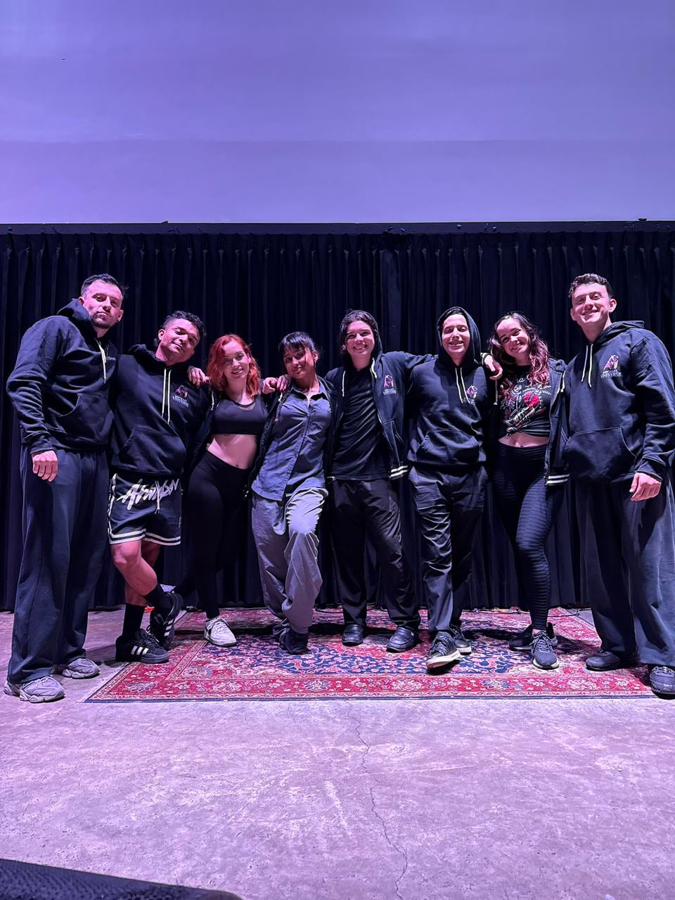 Bailarina Andreína Méndez e Yhan Calderón, imitador de Michael Jackson.