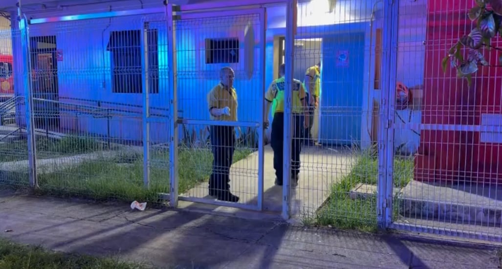 La mujer falleció en la estación de Bomberos de Pavas. Foto Bomberos.