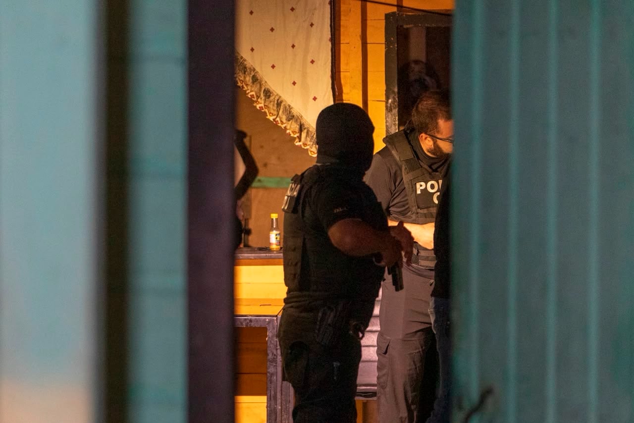 Allanamientos en Palmar Sur, Ciudad Cortés, Desamparados y La Reforma vinculados al caso Triángulo por narcomenudeo en la zona sur del país.