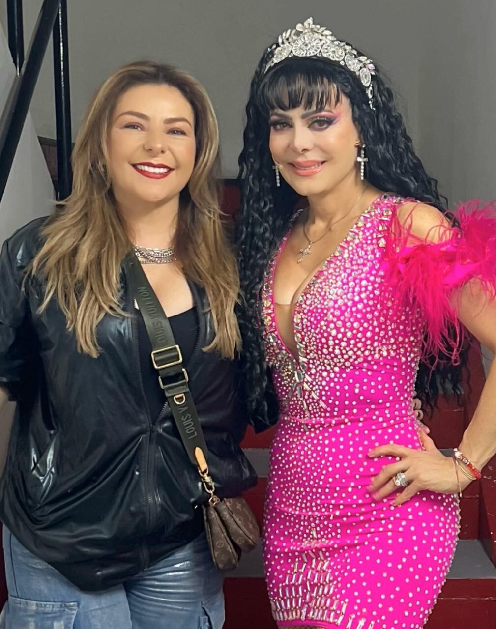 Glenda Peraza y Maribel Guardia