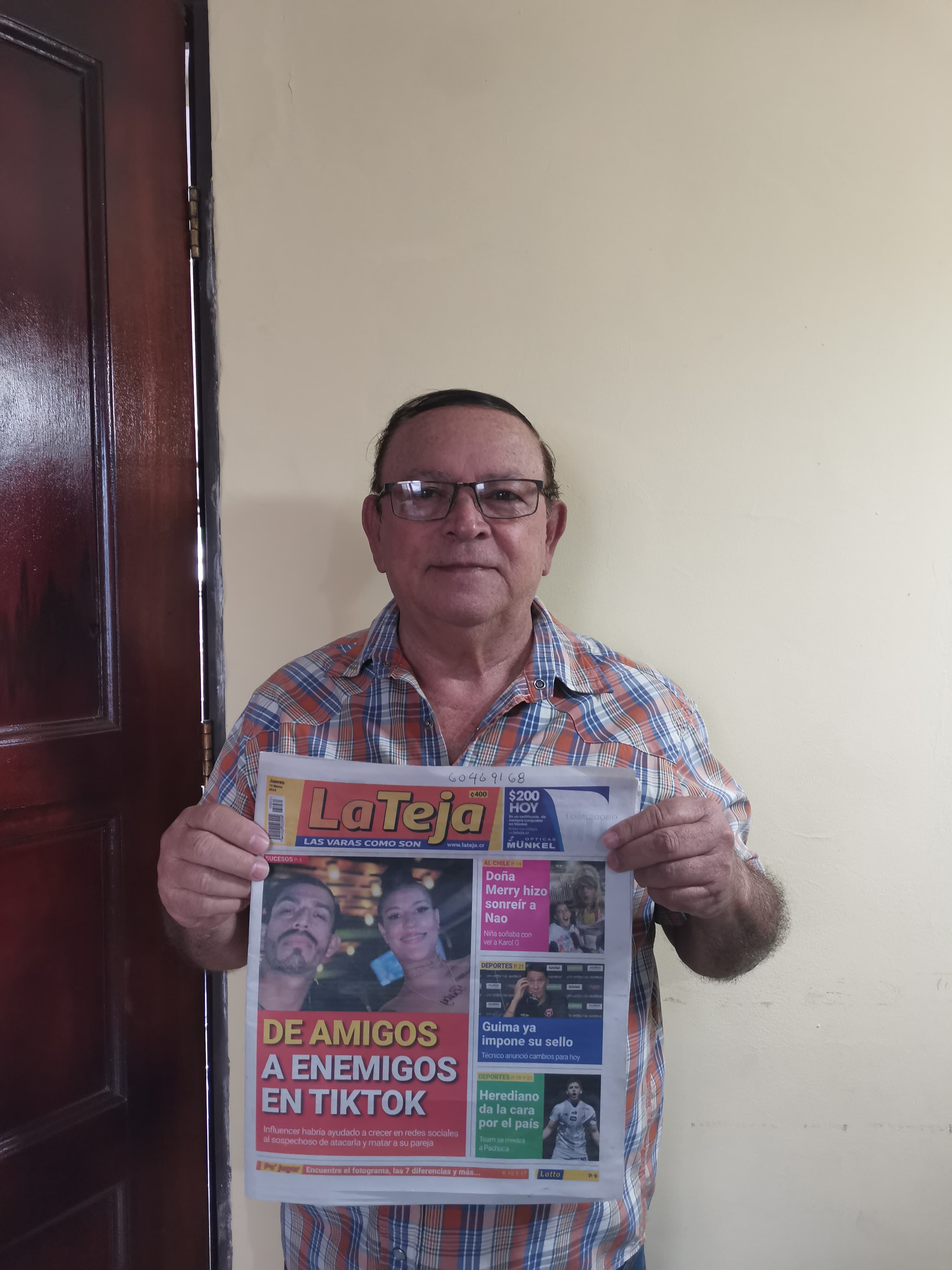 Para Don Carlos premio llegó como un regalo del cielo