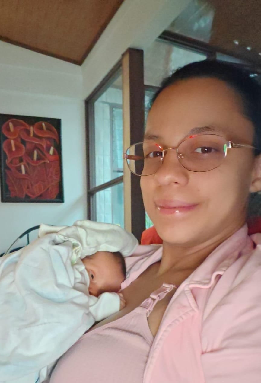 Sofía Guillén está en su licencia de maternidad