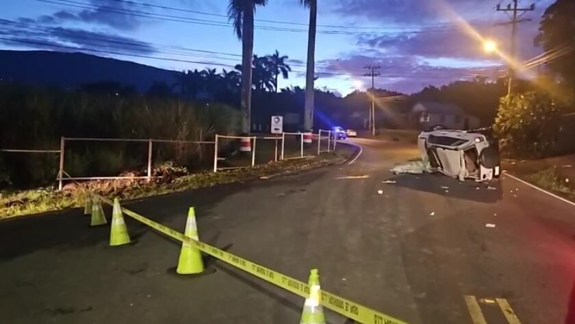 Fatal accidente en la recta de Cooperativa Víctoria, en el cruce conocido como “La loca” deja un muchacho de 22 años fallecido. Foto: Tomada de Noticias Occidente