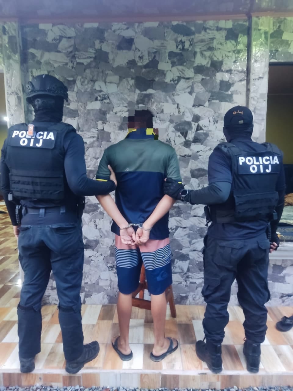 Ortiz fue detenido tras un allanamiento a su casa en Cieneguita.