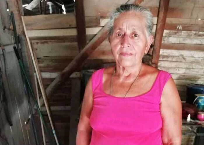 Justina Galo Urtecho, extranjera que habría sido asesinada dentro de su casa en Liberia. Foto tomada de TN8 de Nicaragua.