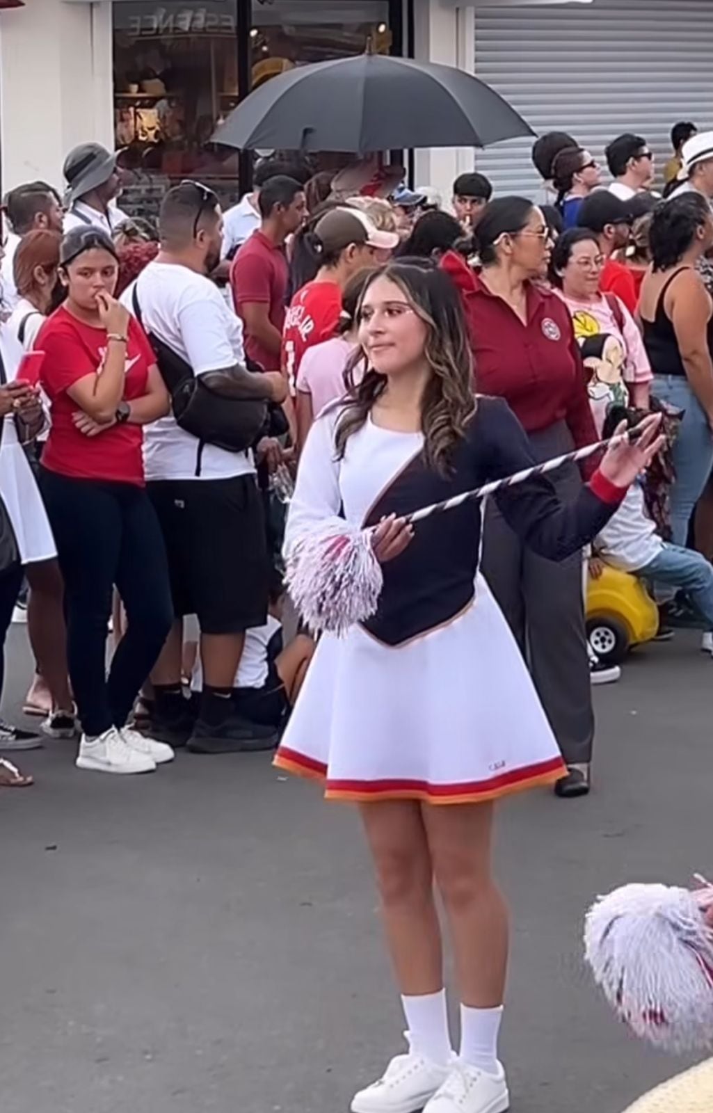 Melissa Mora y su hija