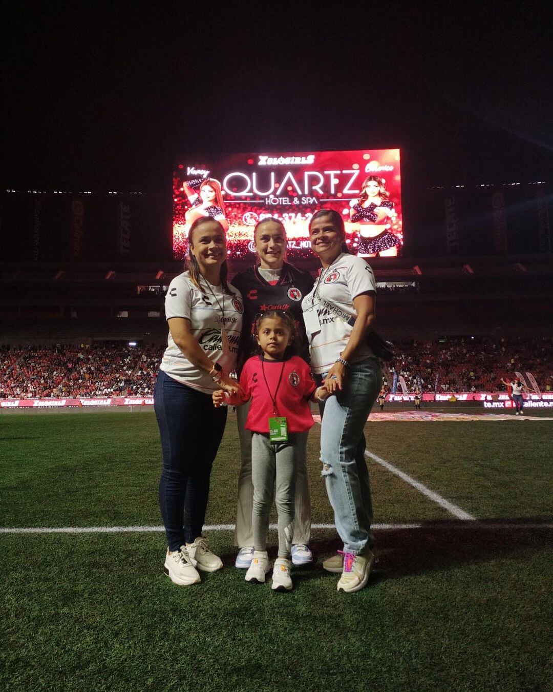 Melissa Herrera fue presentada el viernes como nueva jugadora de los Xolos de Tijuana. Instagram.