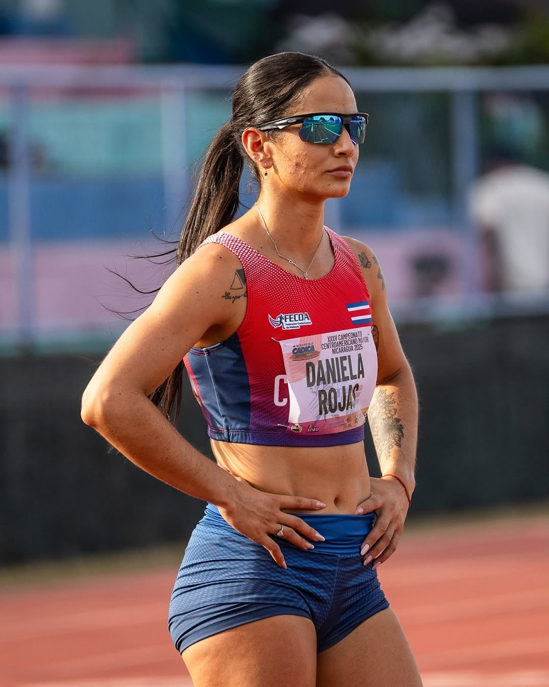 Daniela Rojas, atleta de los 400 metros vallas está lista para debutar en el Campeonato Mundial de Atletismo. Instagram Daniela Rojas.