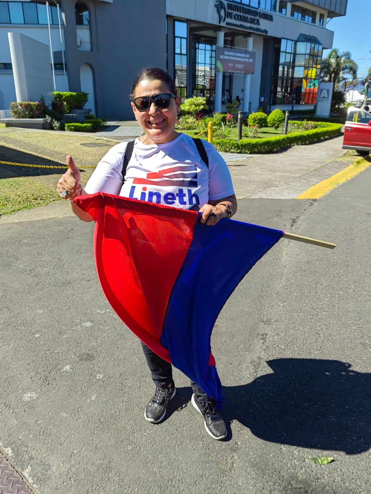 Tatiana Rivera, seguidora del PUSC