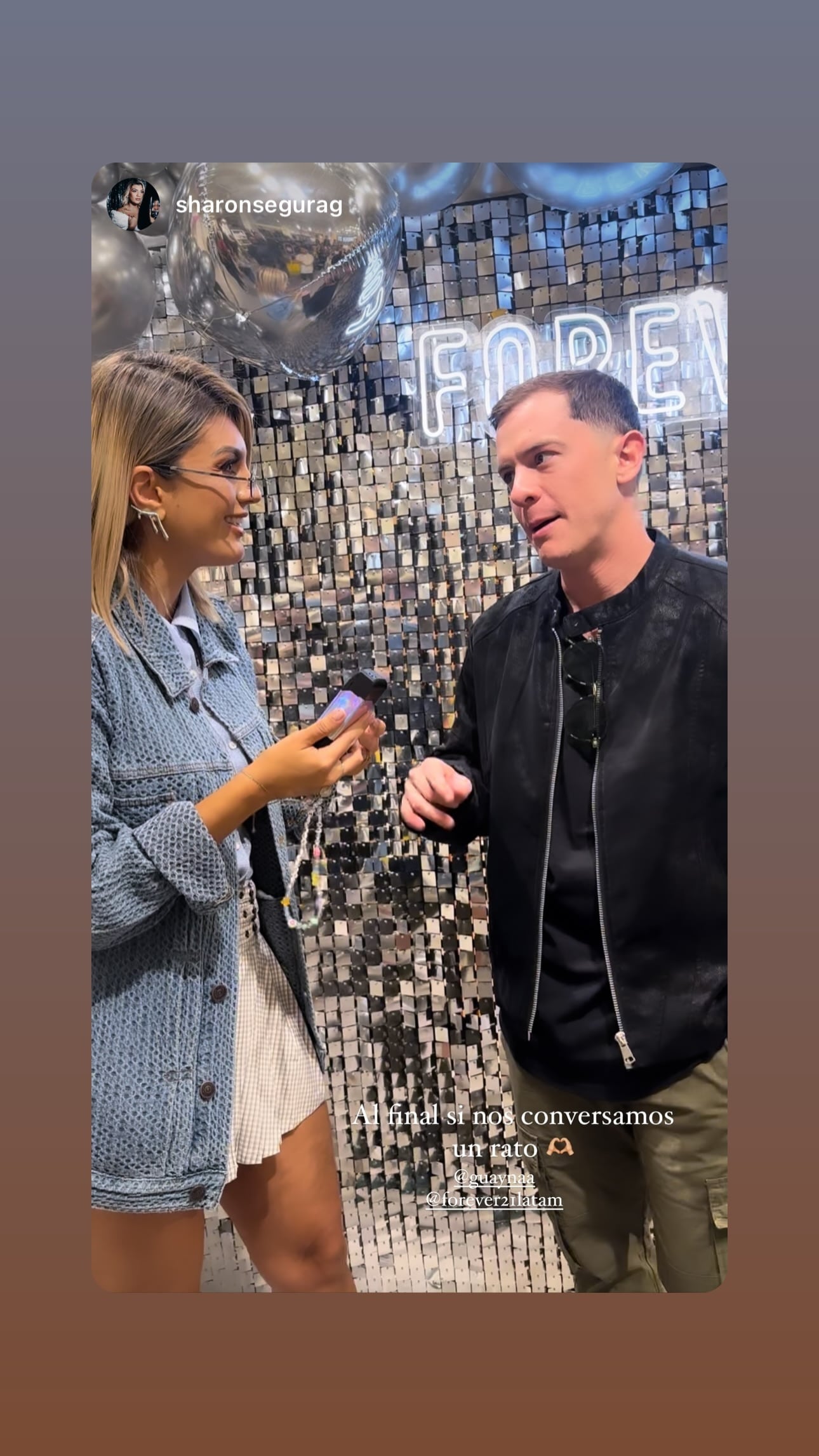 Sharon Segura y Guaynaa