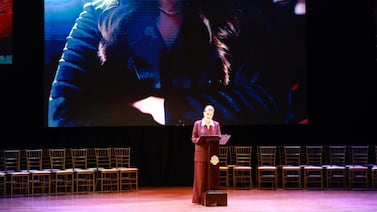 El detalle en la presentación del gabinete de Laura Fernández que deja ver que Rodrigo Chaves estará en él