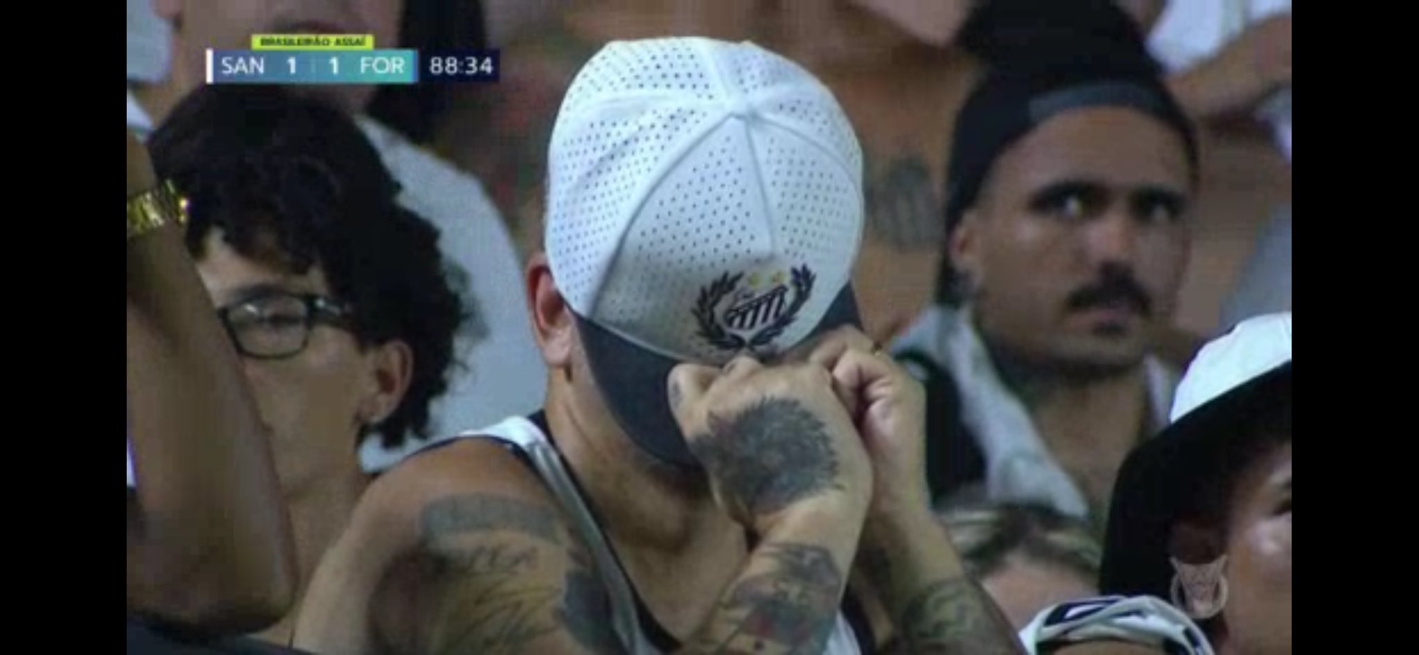 Santos de Brasil descendió a la segunda división.