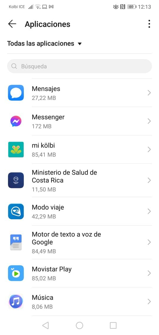 El icono de la aplicación para celulares del ministerio de Salud, Mascarilla Digital, comenzó a aparecer en los celus de la gente entre el 12 y 13 de junio del 2021