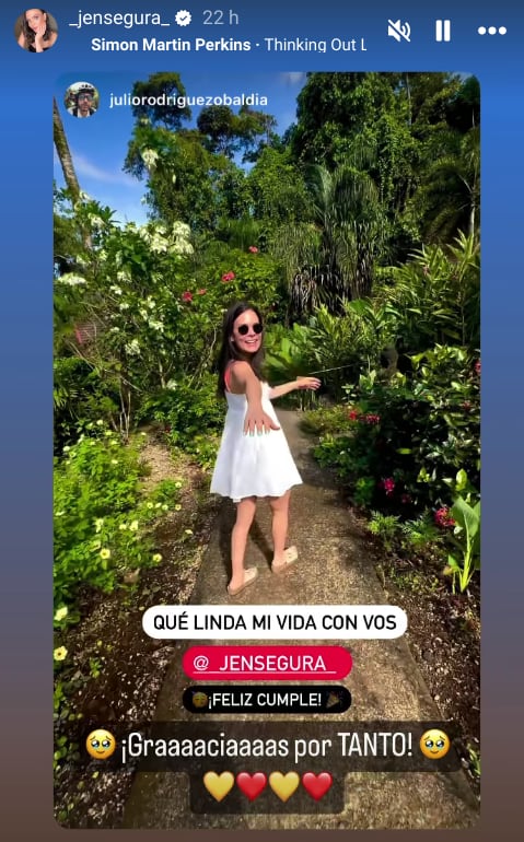 Julio Rodríguez Obaldía, novio de la periodista Jennifer Segura de Buen día