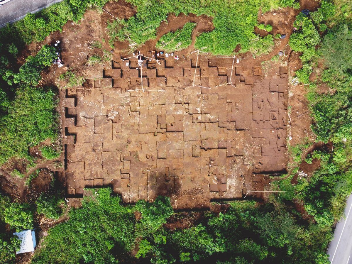 Así se ve la zona de excavación del cementerio precolombino. Foto: Cortesía.