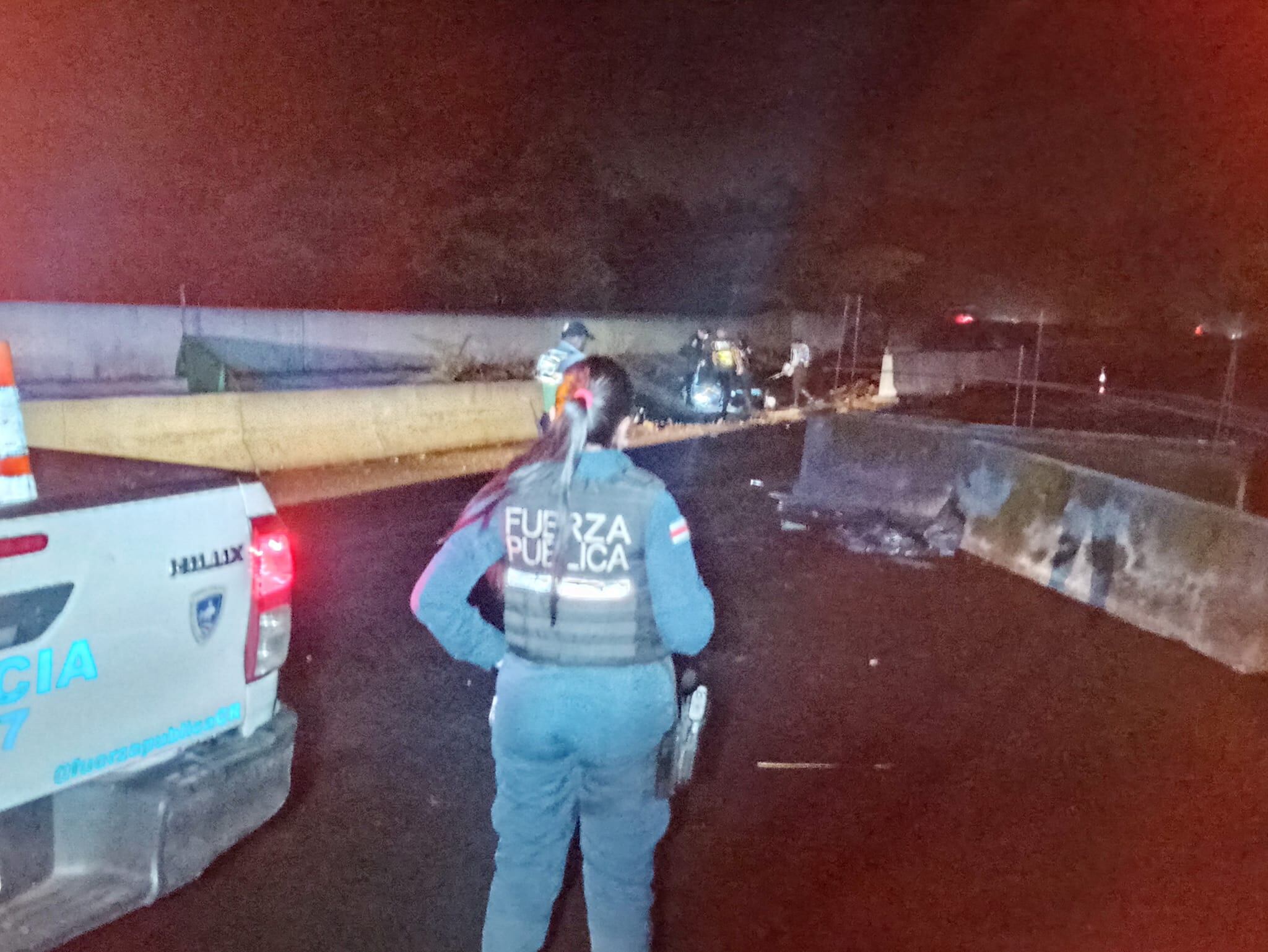 Joseph falleció cuando se dirigía hacia su casa. Foto Noticias Sarapiquí.