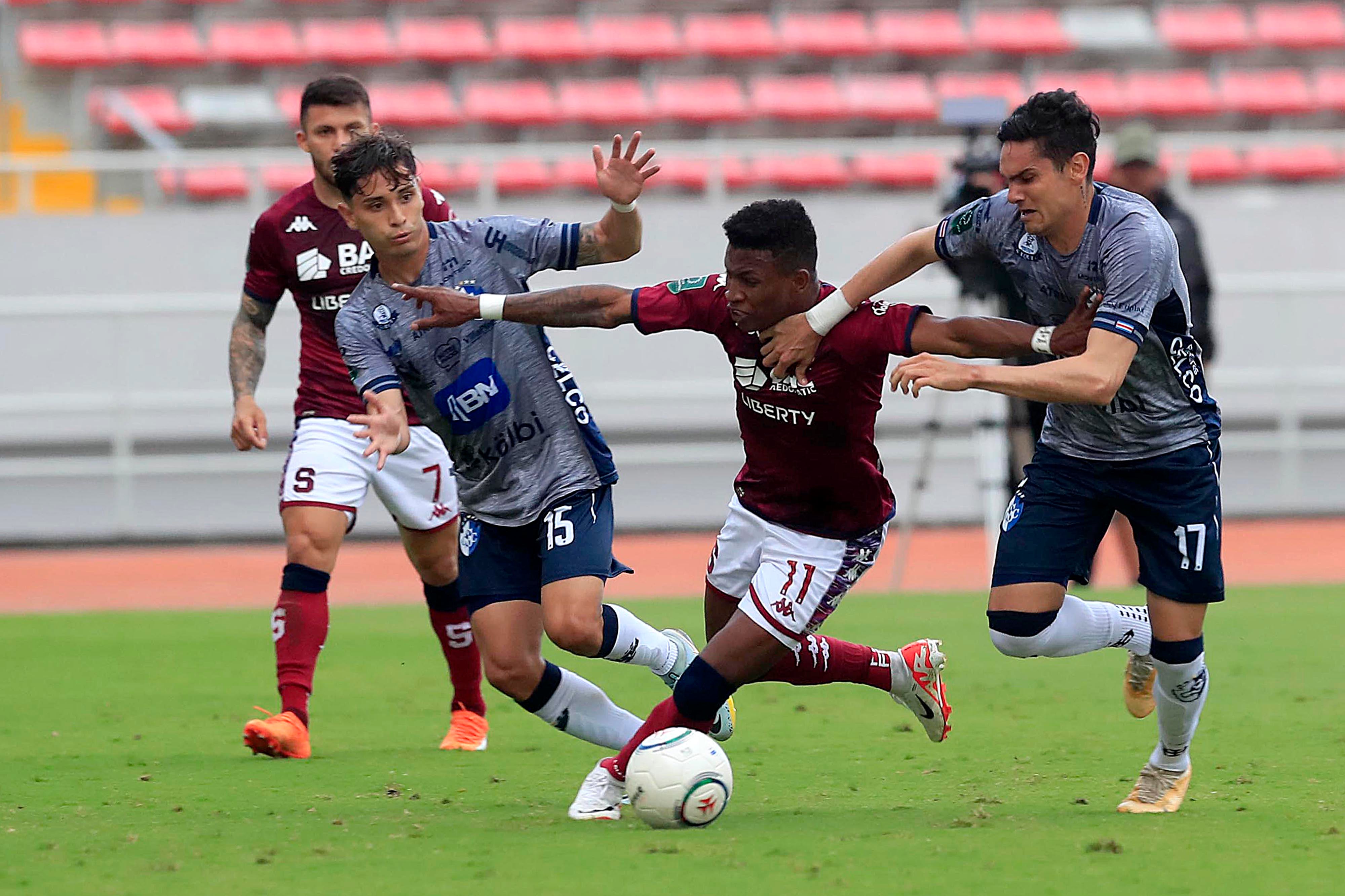 21/01/2024 Estadio Nacional, La Sabana. El Deportivo Saprissa recibió al Club Sport Cartaginés, en partido de la jornada 3 del Torneo de Clausura 2024, Copa Promérica. Foto: Rafael Pacheco Granados