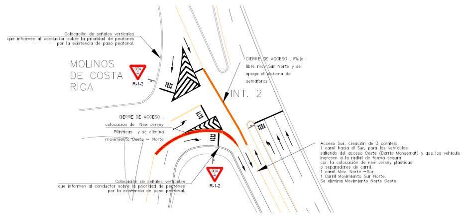 Cambios en cruces de semáforos en Calle Ancha de Alajuela.