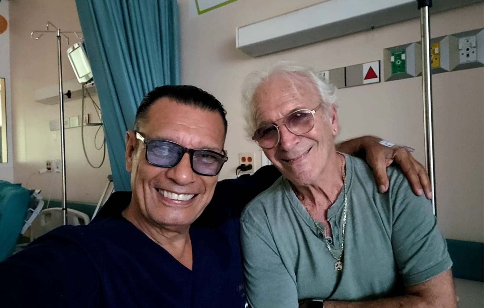 Músico Luis Jákamo tras ser atropellado en Moravia.