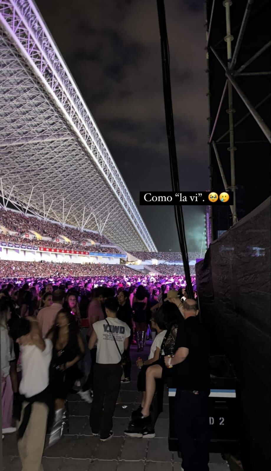 Johanna Solano confesó que no disfrutó del concierto de Karol G.