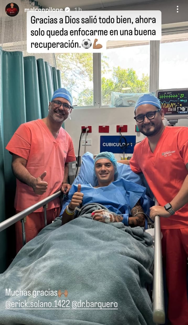 Malcom Pilone, jugador de Alajuelense