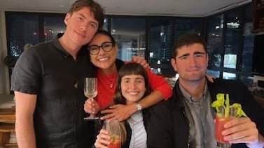 Hijo menor de Ignacio Santos habló maravillas de Nancy Dobles y ya sabemos cómo le dice