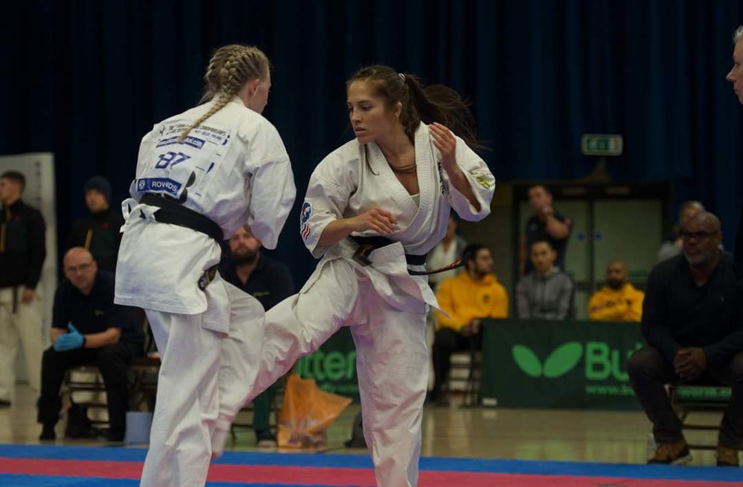 Catalina Rivera, karate Kyokushinkai