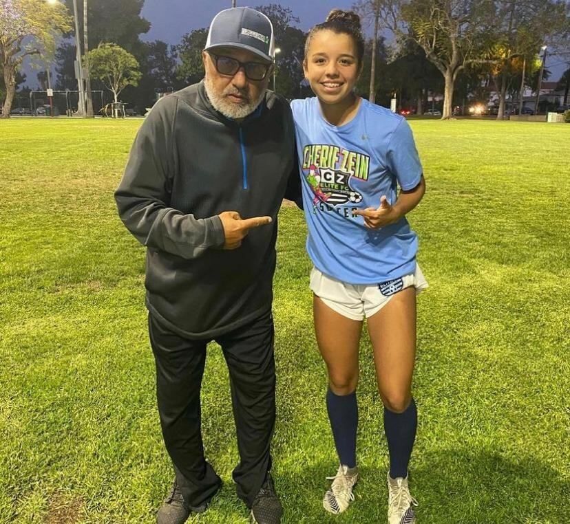 Amelie Araya, jugadora de la Selección Femenina Sub-20. Cortesía.