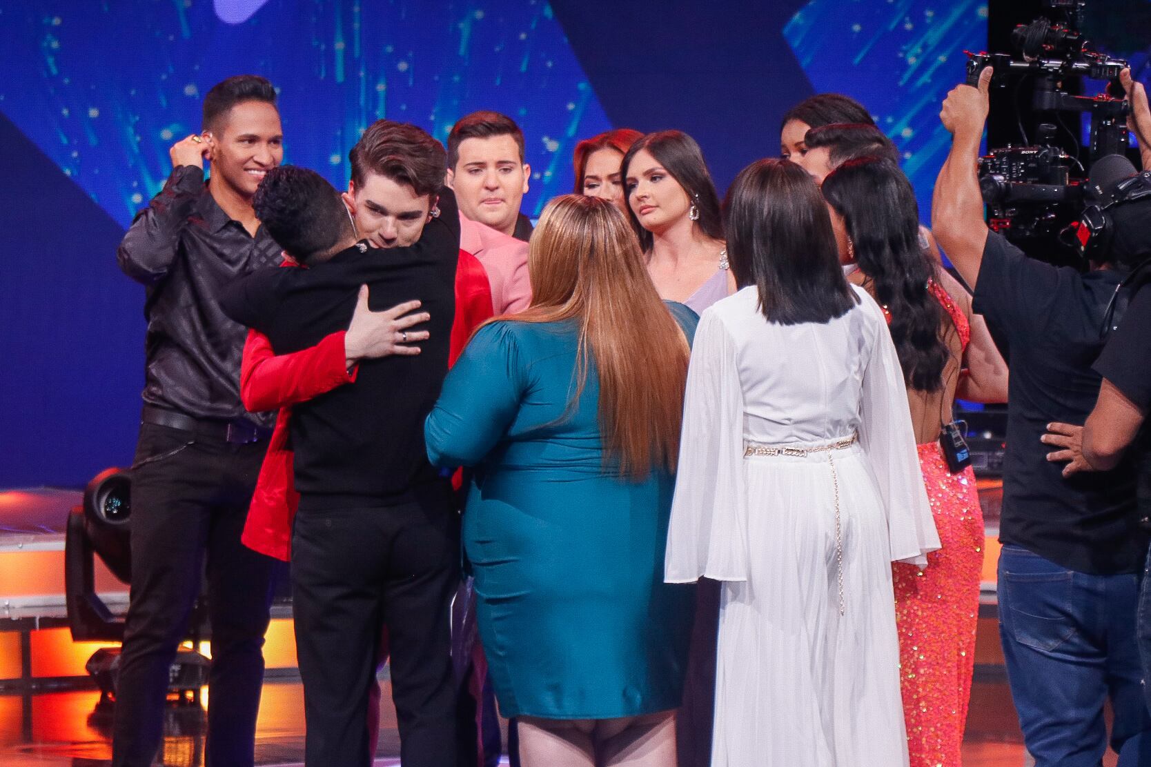 17/09/2023. Tercera Gala de Nace una estrella. Canal 7, La Sabana. San José. Fotografía: Lilly Arce. En la fotografía: Jafet interpretando Yo te pido amor.