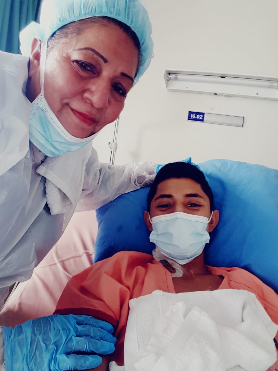 José Enrique Varela, joven que perdió su brazo izquierdo y pierna izquierda en accidente de tránsito. Foto cortesía José Enrique Varela.