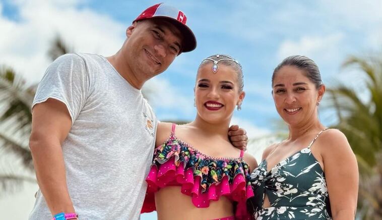 Mariángel Gómez, hija de Tapón