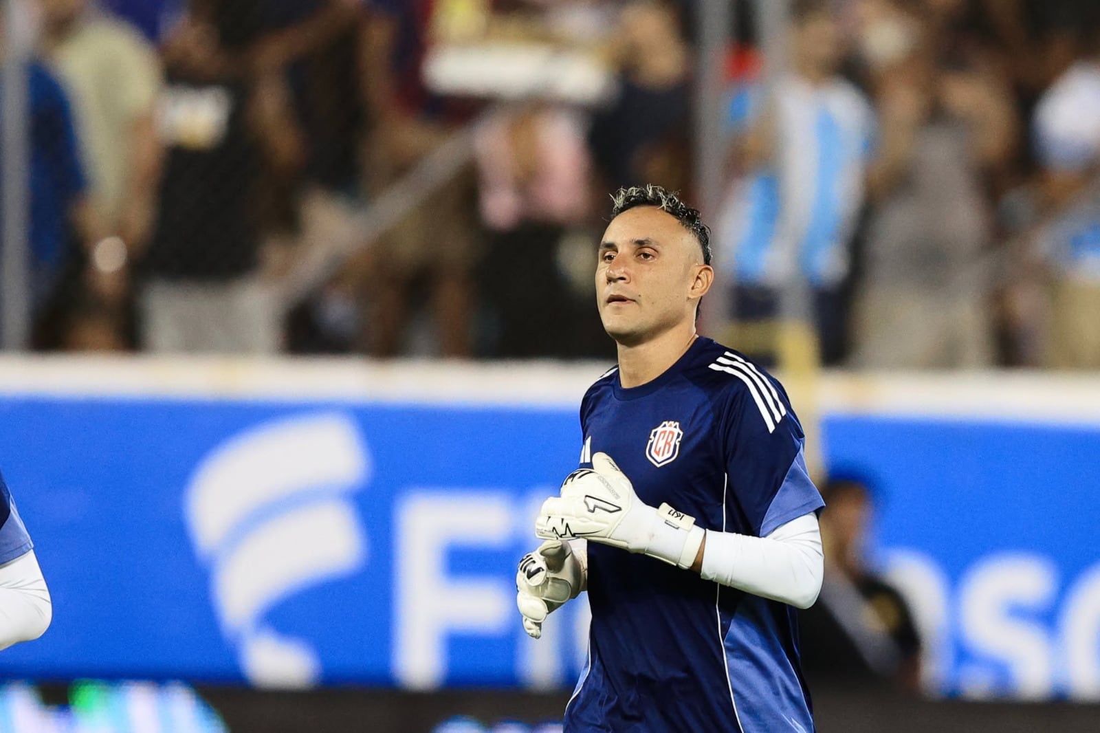 Keylor Navas fue aplaudido por algunos aficionados de Honduras antes del partido contra la Selección de Costa Rica.
