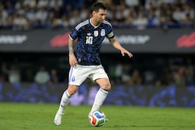 Video: Vea la reacción de Messi cuando pusieron “El Bombón Asesino” en vez del himno de Argentina