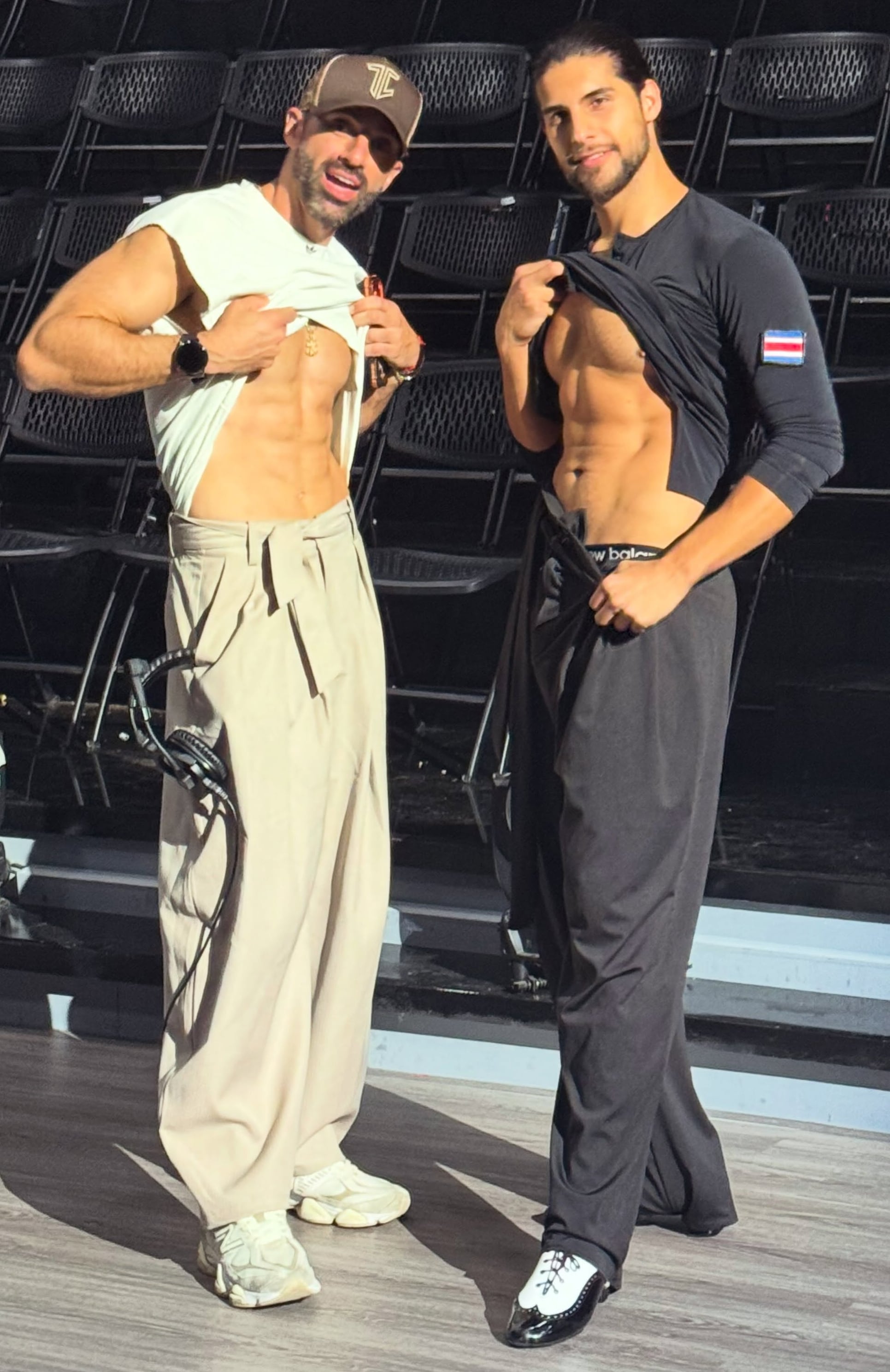 Toni Costa y César Abarca
