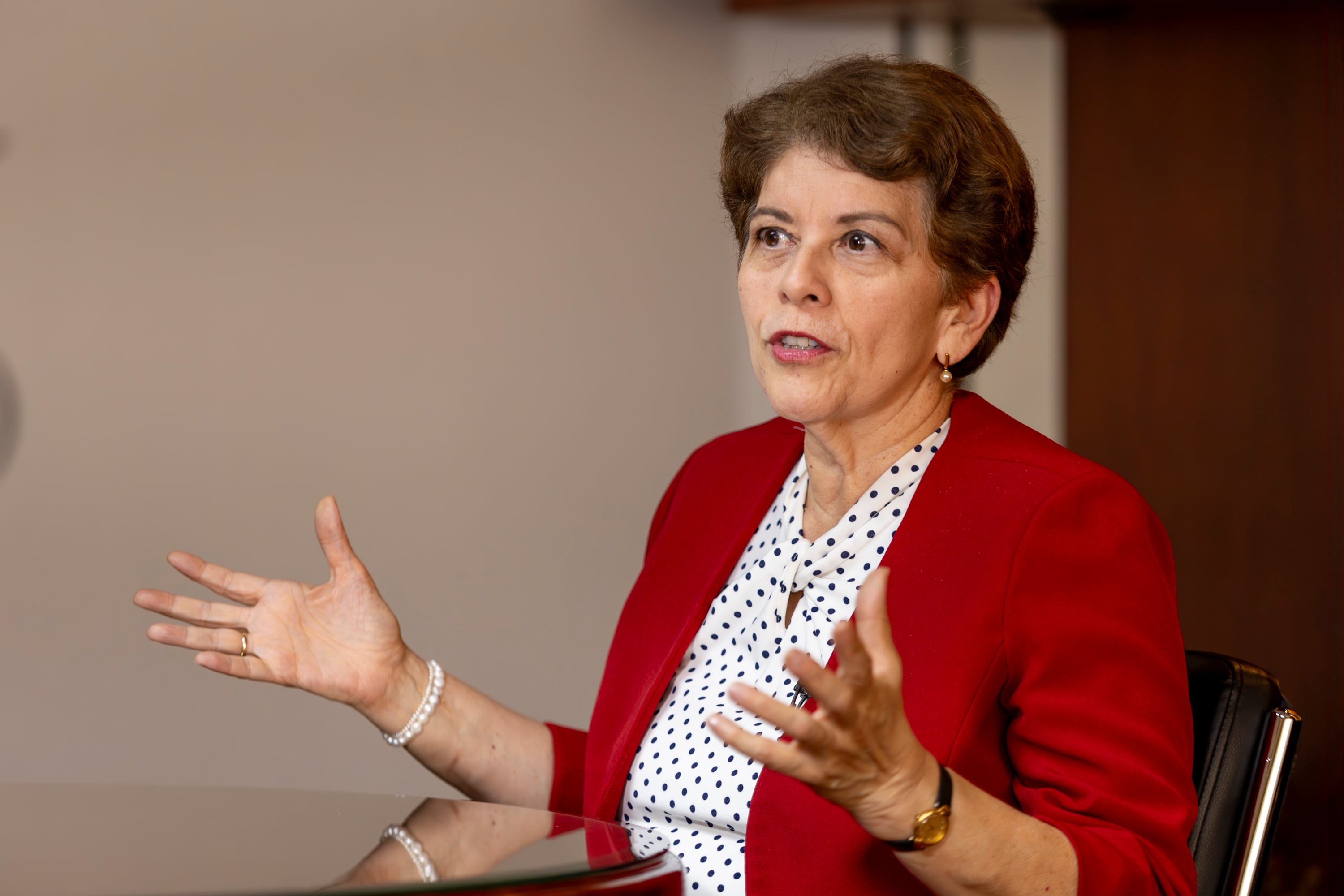 MATERIAL EXCLUSIVO DE REVISTA DOMINICAL HASTA SU PUBLICACIÓN.
20/06/2024, San José, Contraloría General de la República, entrevista con la contralora general de la república Martha Acosta para la revista dominical.