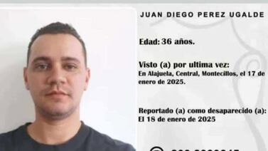 Hombre desaparecido, que murió en accidente, era papá de un recién nacido