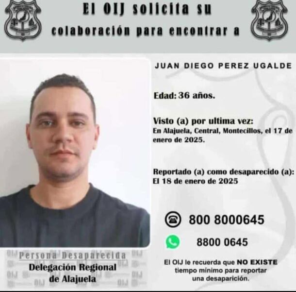 Juan Diego Pérez Ugalde falleció en un accidente en la Bernardo Soto